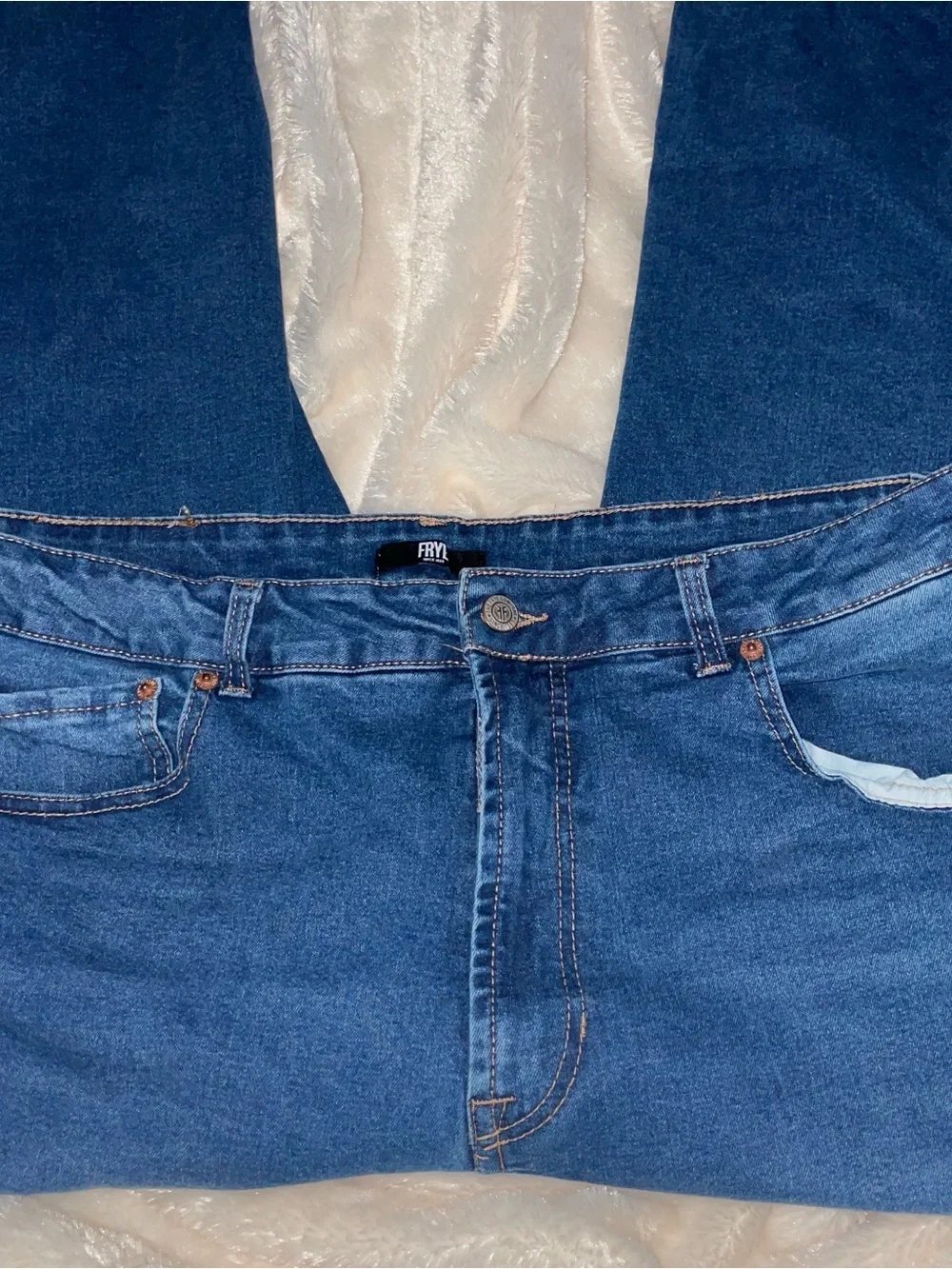 Frye Women's Straight-Leg‎ Jeans in Deep Blue